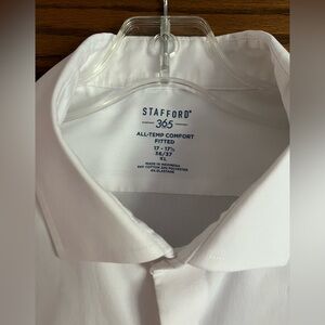 Stafford Men's Classic White Dress Shirt